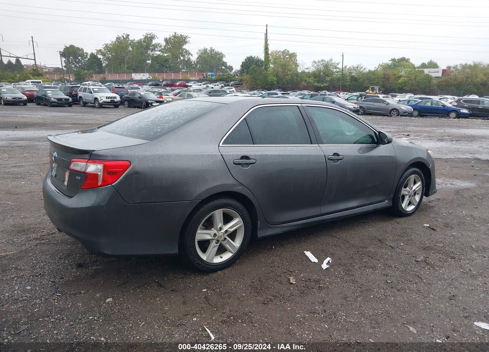 2014 TOYOTA CAMRY SE VIN: 4T1BF1FK1EU422084
