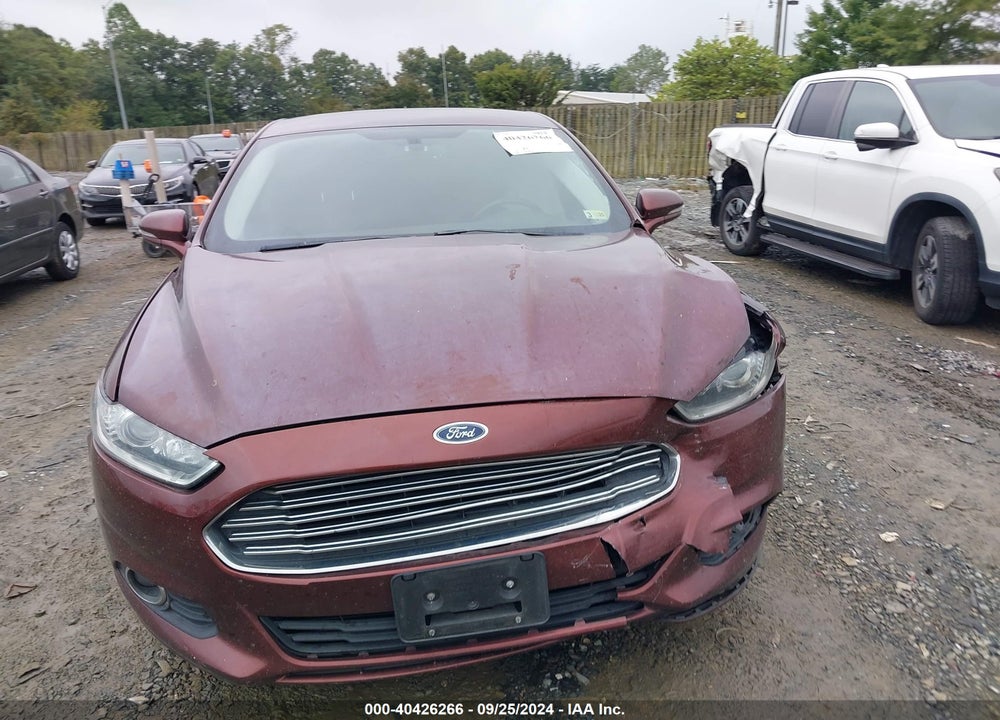 2016 FORD FUSION SE VIN: 3FA6P0HD1GR395013
