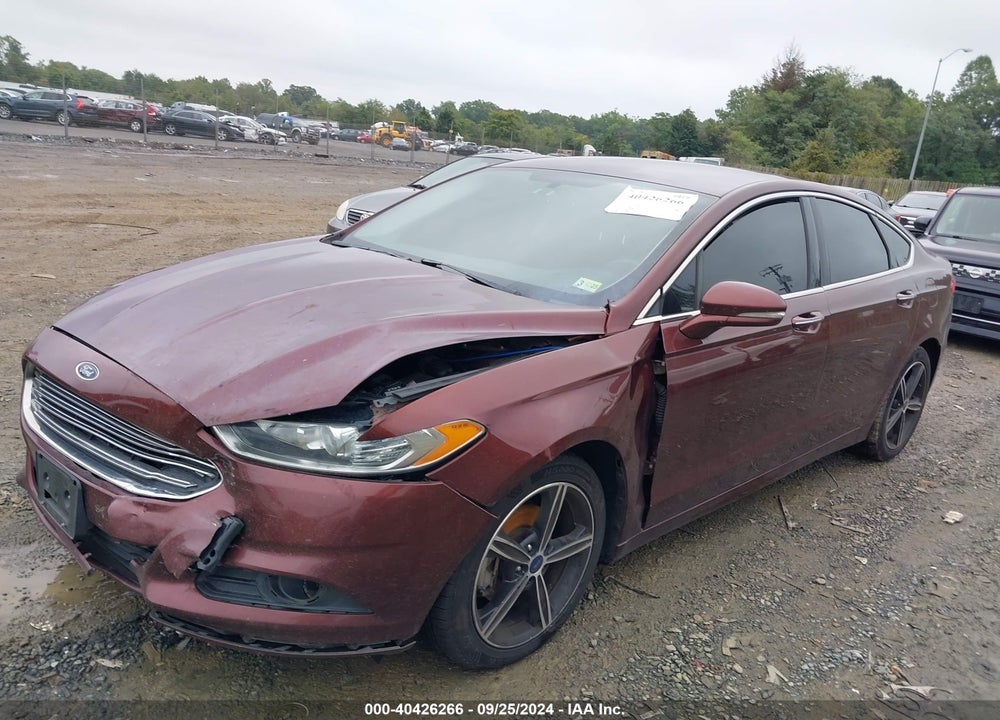 2016 FORD FUSION SE VIN: 3FA6P0HD1GR395013