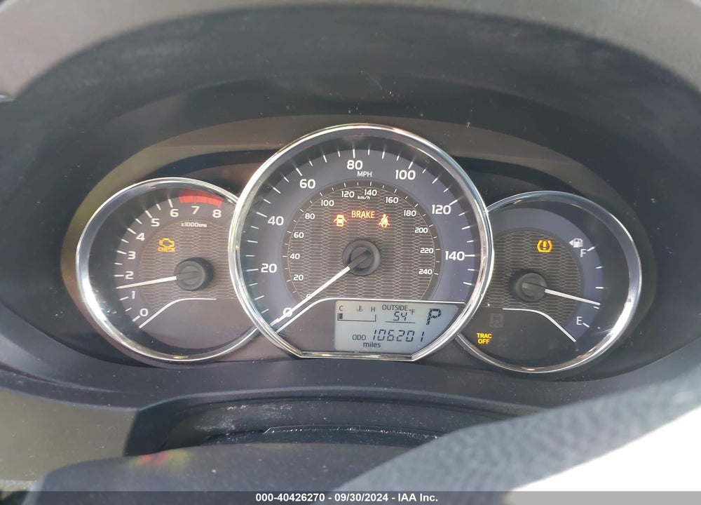 2016 TOYOTA COROLLA LE VIN: 2T1BURHE0GC697798