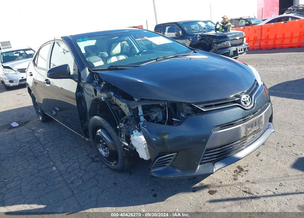 2016 TOYOTA COROLLA LE VIN: 2T1BURHE0GC697798