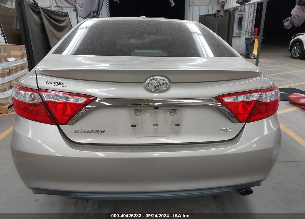 2015 TOYOTA CAMRY SE VIN: 4T1BF1FK9FU054111