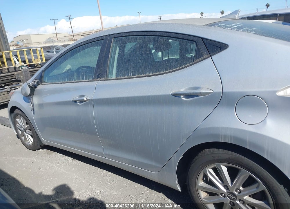 2016 HYUNDAI ELANTRA SE VIN: KMHDH4AE3GU512250
