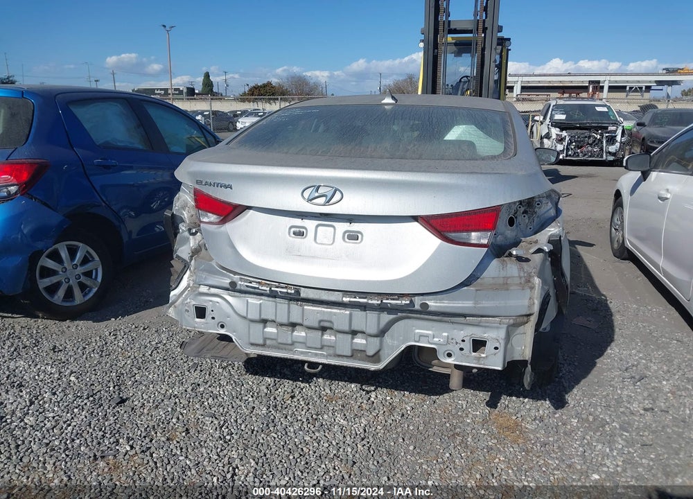 2016 HYUNDAI ELANTRA SE VIN: KMHDH4AE3GU512250