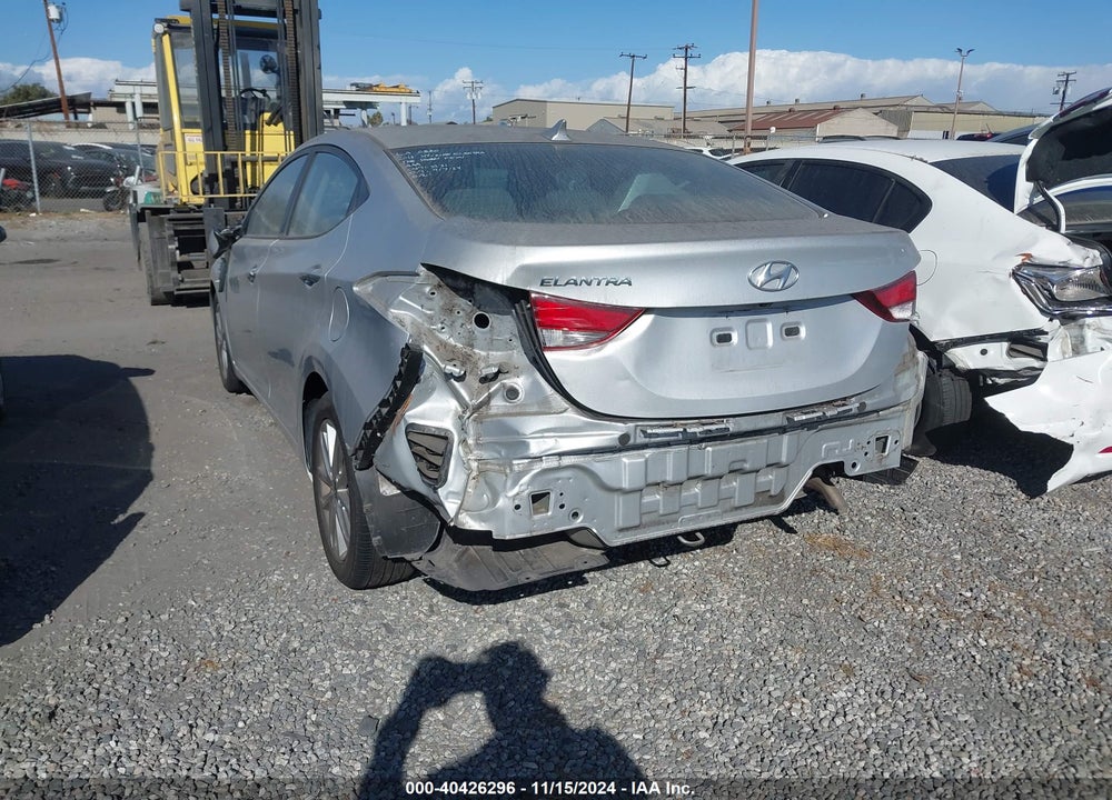 2016 HYUNDAI ELANTRA SE VIN: KMHDH4AE3GU512250