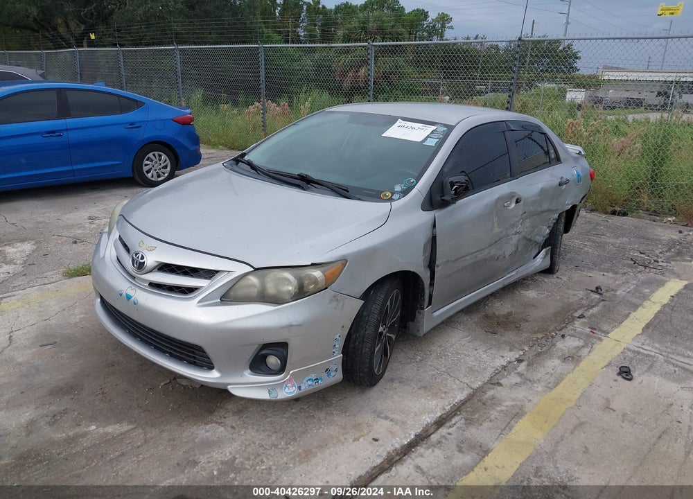 2011 TOYOTA COROLLA S VIN: 2T1BU4EE6BC736426