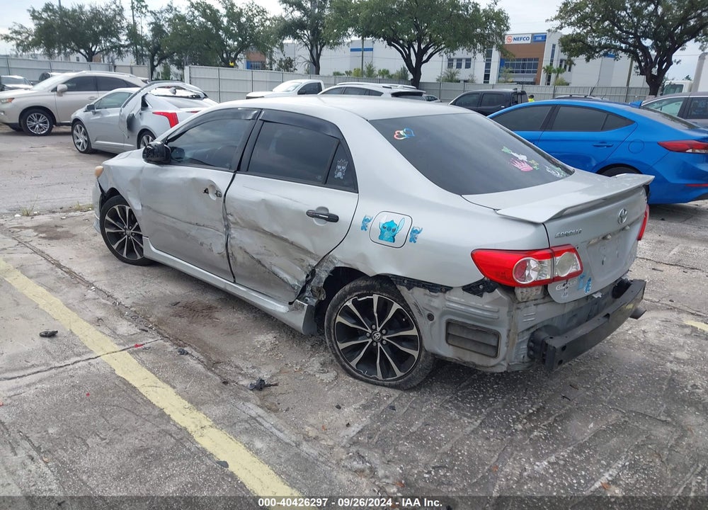 2011 TOYOTA COROLLA S VIN: 2T1BU4EE6BC736426