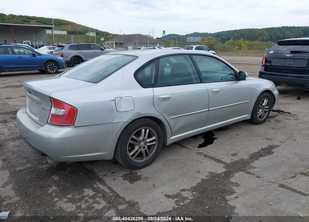 2005 SUBARU LEGACY 2.5I VIN: 4S3BL616X57221027