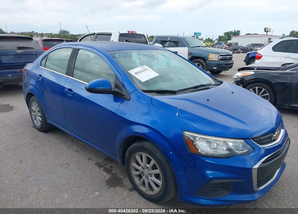 2017 CHEVROLET SONIC LT AUTO VIN: 1G1JD5SH8H4106394
