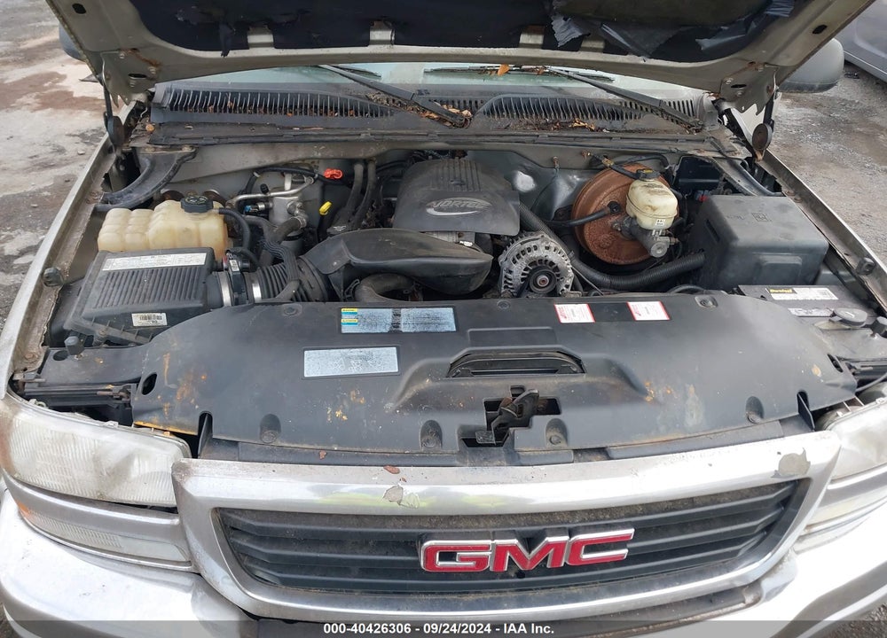 2005 GMC SIERRA 1500 SLE VIN: 2GTEK13T551142352