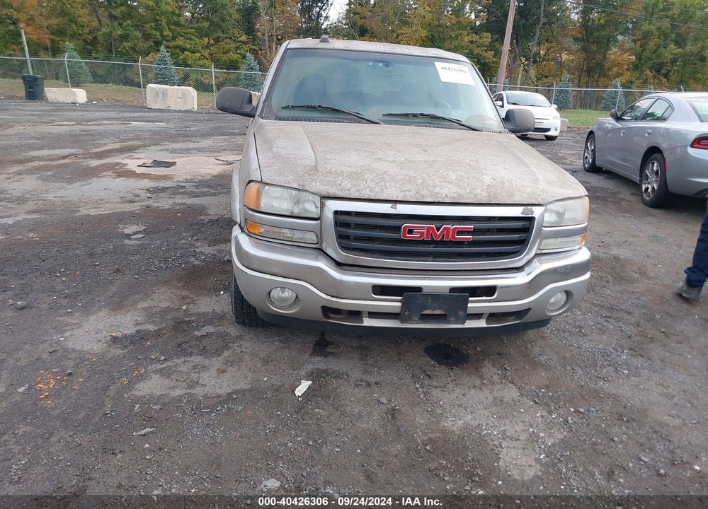 2005 GMC SIERRA 1500 SLE VIN: 2GTEK13T551142352