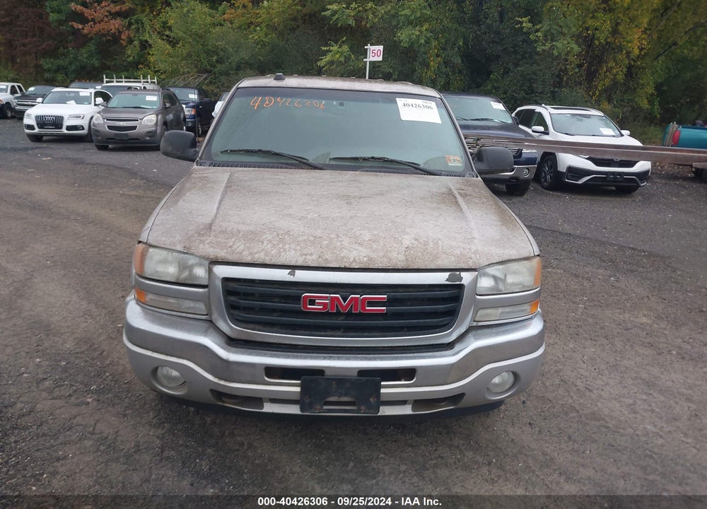 2005 GMC SIERRA 1500 SLE VIN: 2GTEK13T551142352