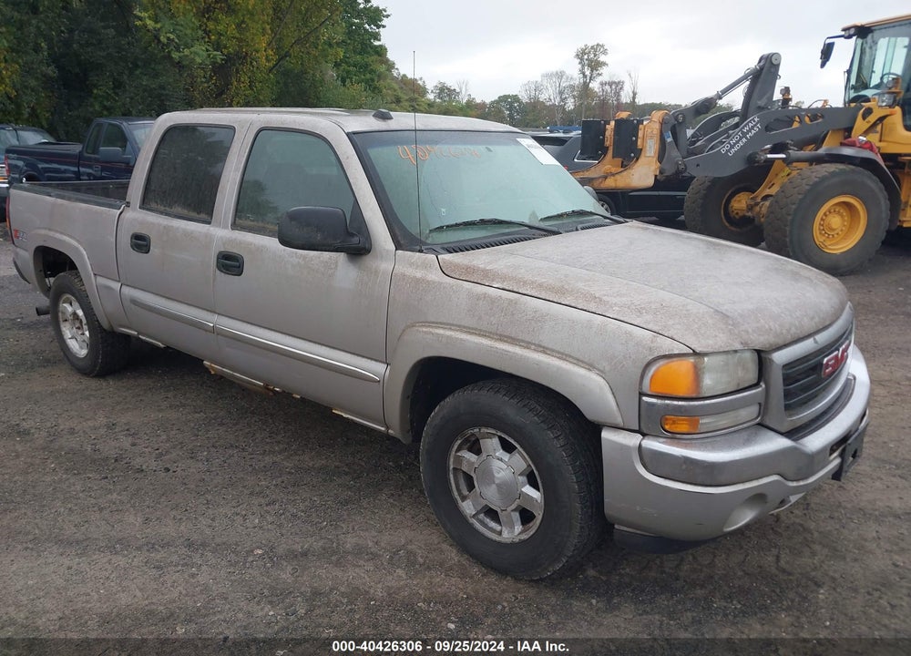 2005 GMC SIERRA 1500 SLE VIN: 2GTEK13T551142352