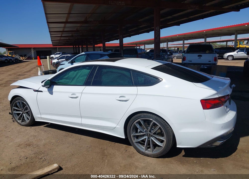 2024 AUDI A5 SPORTBACK PREMIUM PLUS 45 TFSI QUATTRO S TRONIC VIN: WAUFACF52RA112718