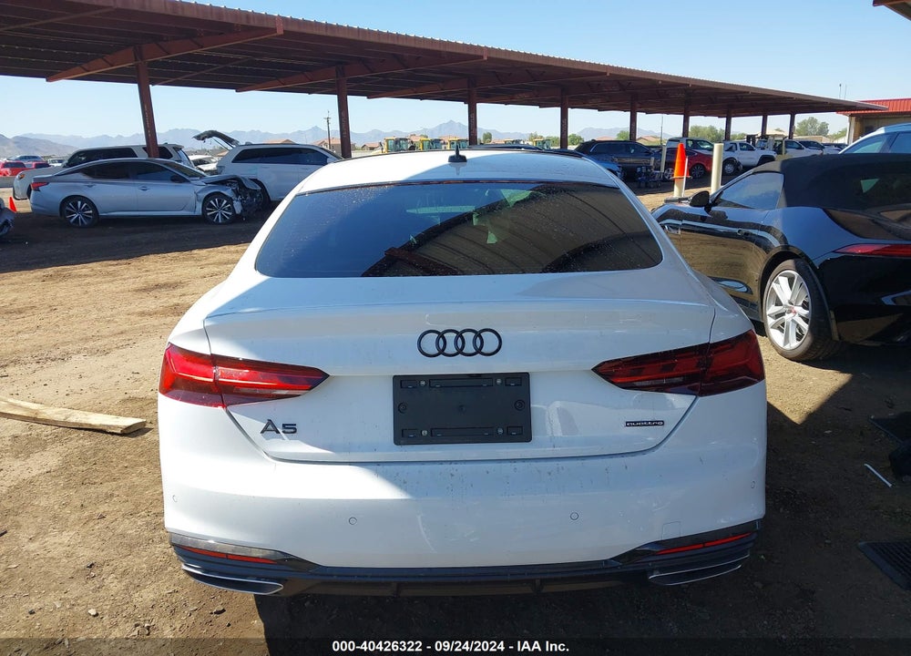 2024 AUDI A5 SPORTBACK PREMIUM PLUS 45 TFSI QUATTRO S TRONIC VIN: WAUFACF52RA112718