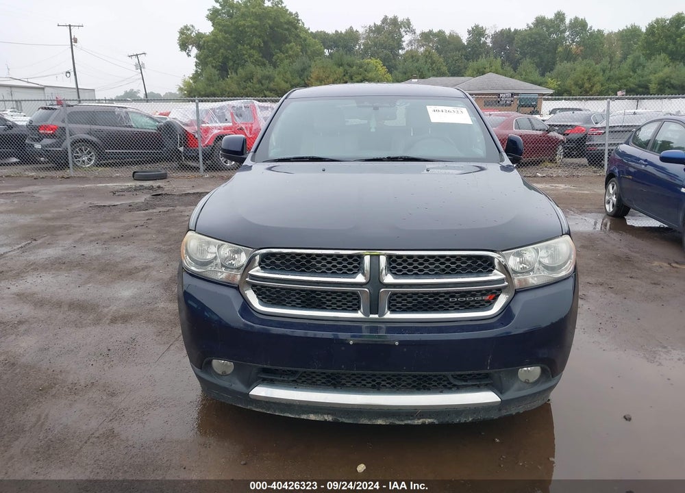 2013 DODGE DURANGO SXT VIN: 1C4RDJAG1DC608613