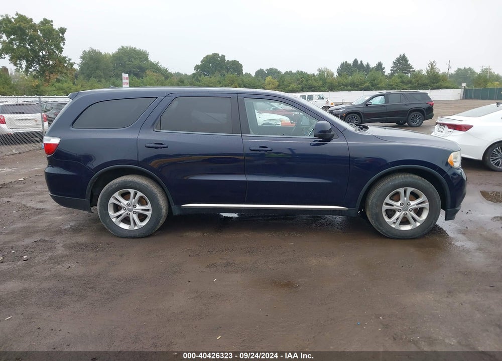 2013 DODGE DURANGO SXT VIN: 1C4RDJAG1DC608613