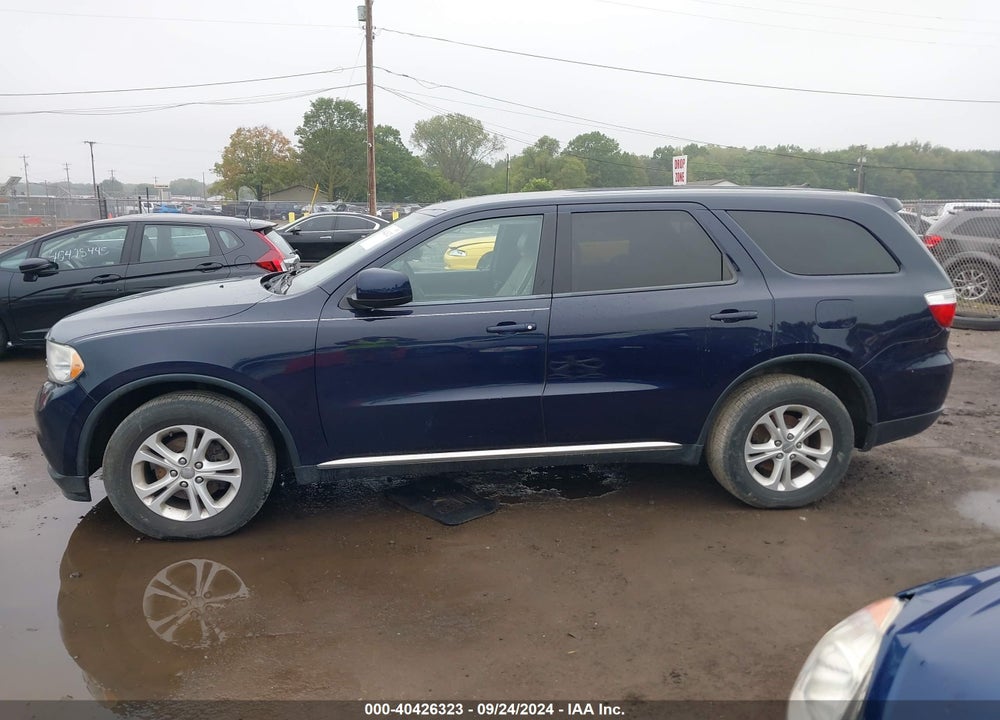 2013 DODGE DURANGO SXT VIN: 1C4RDJAG1DC608613