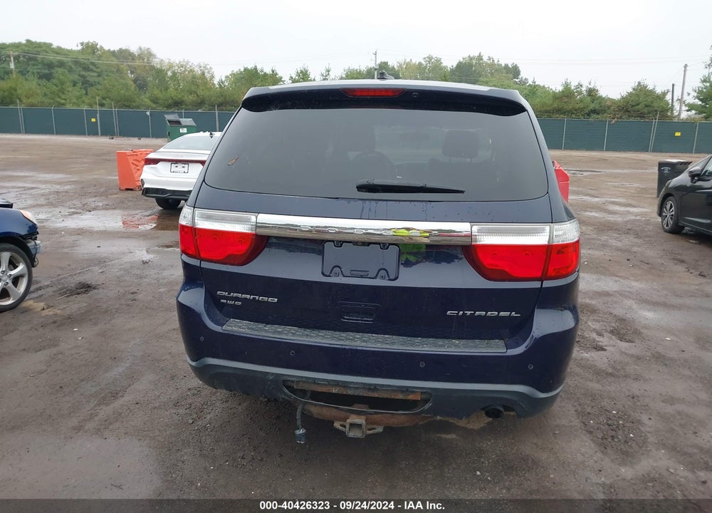2013 DODGE DURANGO SXT VIN: 1C4RDJAG1DC608613