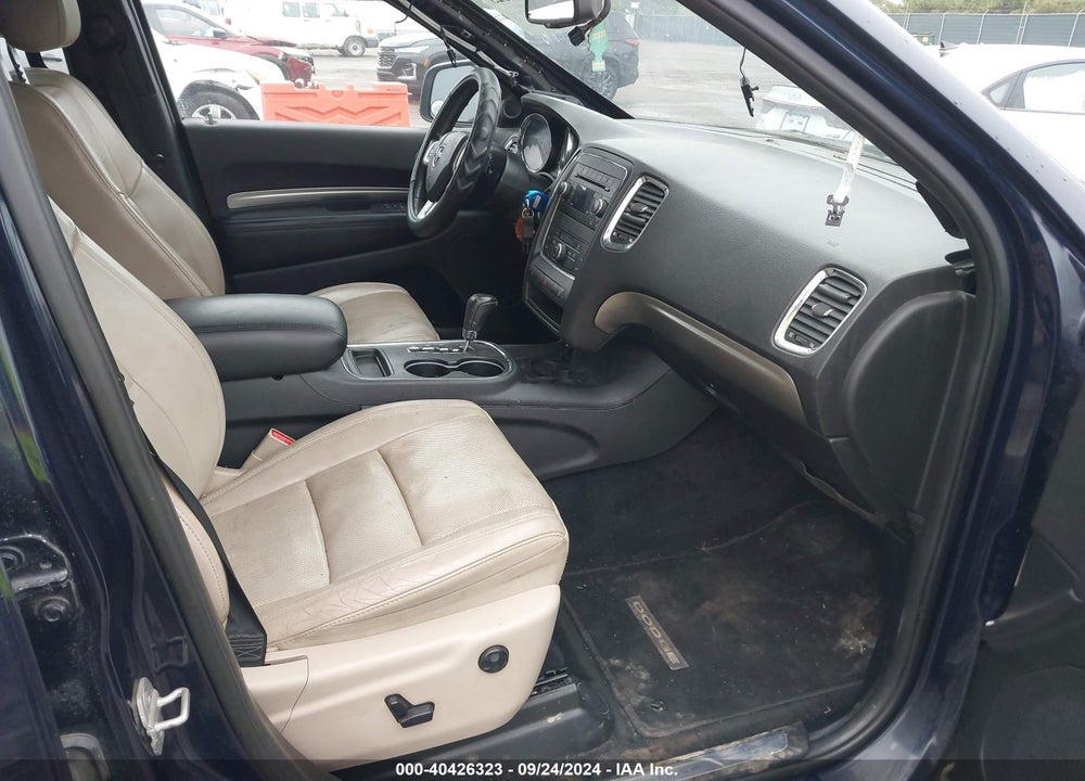2013 DODGE DURANGO SXT VIN: 1C4RDJAG1DC608613