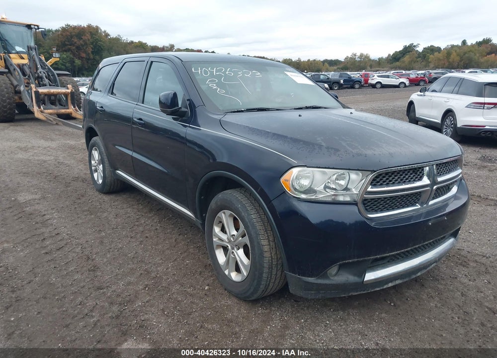 2013 DODGE DURANGO SXT VIN: 1C4RDJAG1DC608613