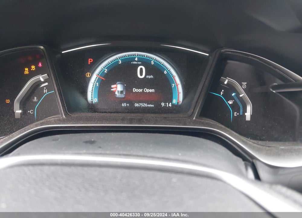 2018 HONDA CIVIC EX VIN: SHHFK7H58JU409863