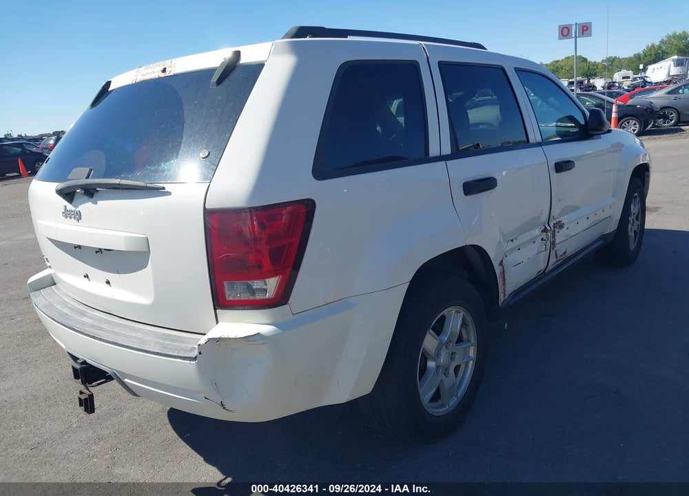2006 JEEP GRAND CHEROKEE LAREDO VIN: 1J4GR48K76C249964