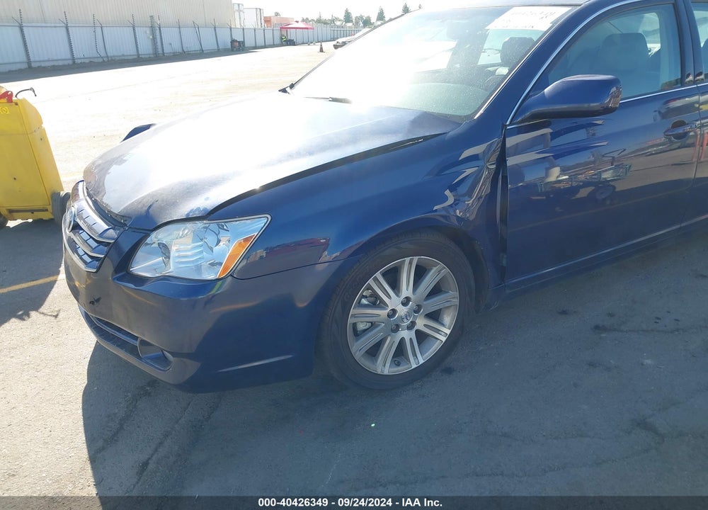 2007 TOYOTA AVALON LIMITED VIN: 4T1BK36B27U205394