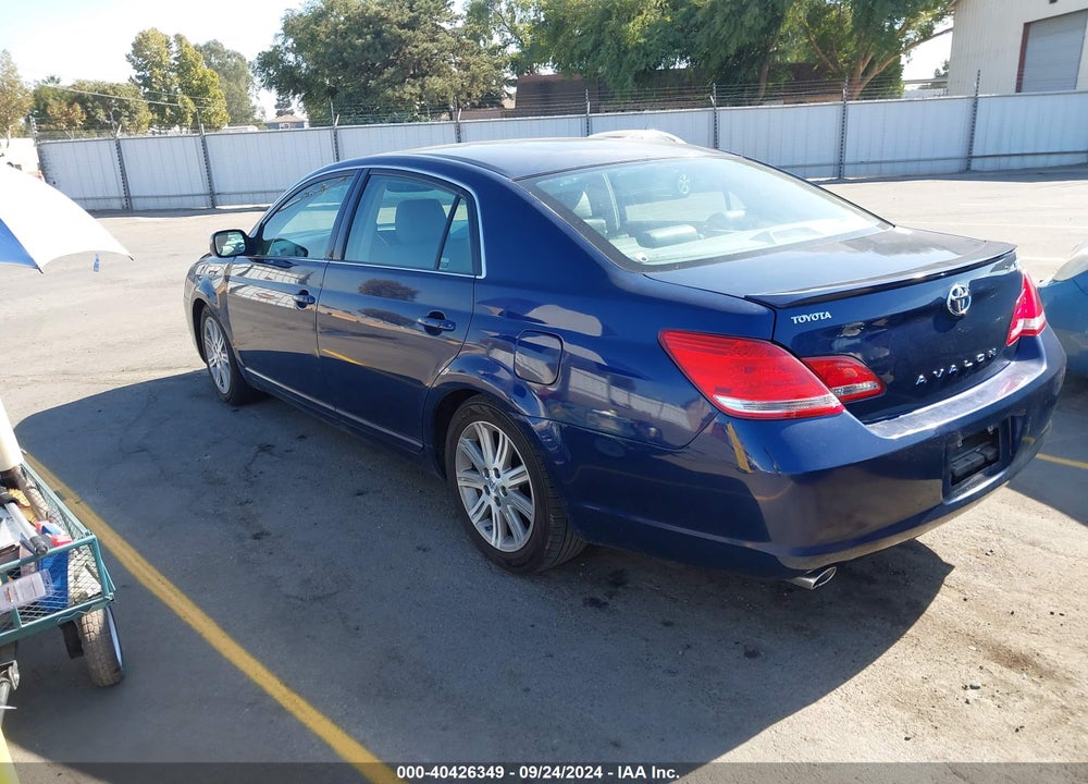 2007 TOYOTA AVALON LIMITED VIN: 4T1BK36B27U205394