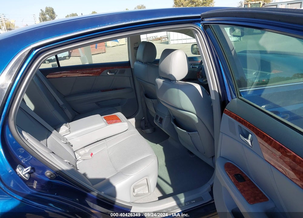 2007 TOYOTA AVALON LIMITED VIN: 4T1BK36B27U205394
