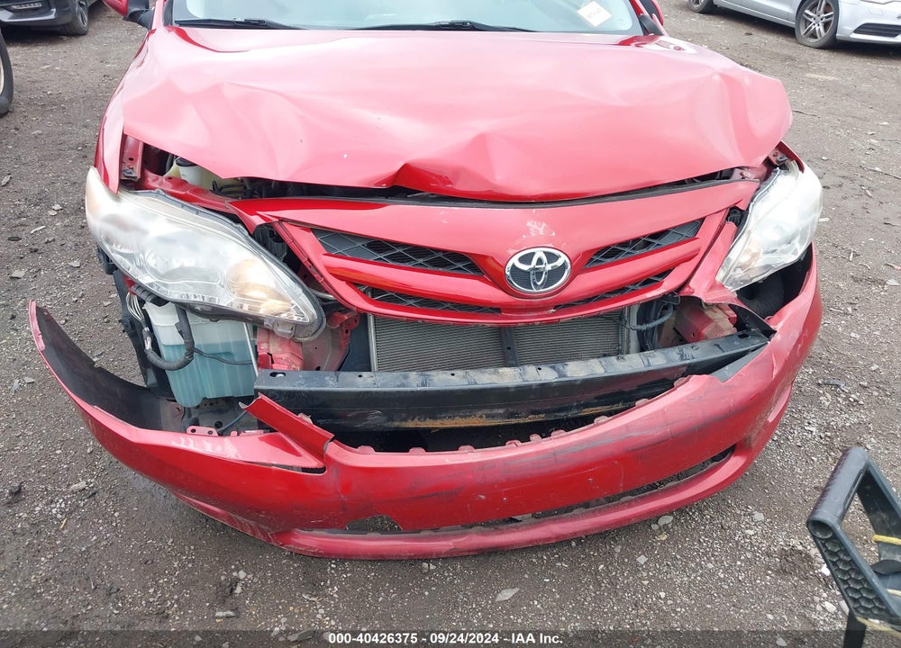 2011 TOYOTA COROLLA LE VIN: 2T1BU4EE2BC719123