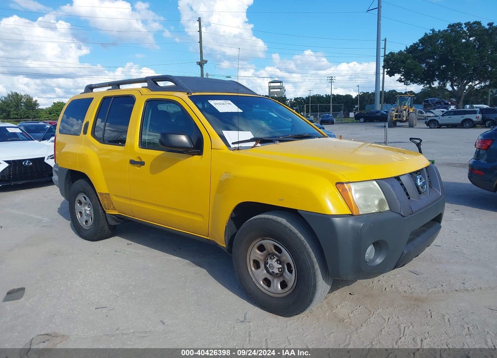 2008 NISSAN XTERRA X VIN: 5N1AN08U98C502394