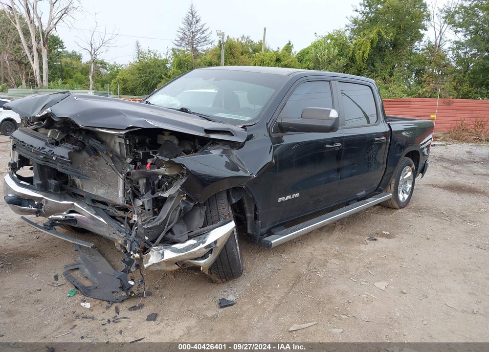2021 RAM 1500 BIG HORN 4X4 5'7 BOX VIN: 1C6SRFFT5MN792309