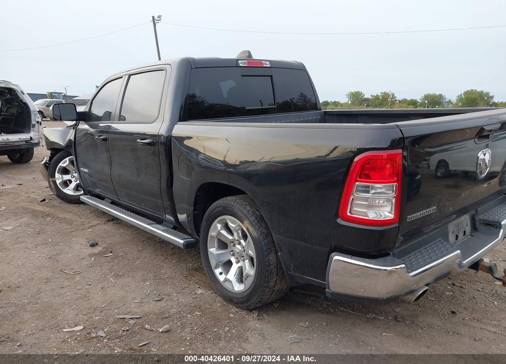 2021 RAM 1500 BIG HORN 4X4 5'7 BOX VIN: 1C6SRFFT5MN792309
