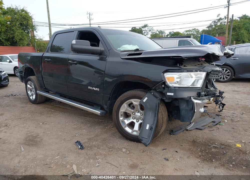 2021 RAM 1500 BIG HORN 4X4 5'7 BOX VIN: 1C6SRFFT5MN792309