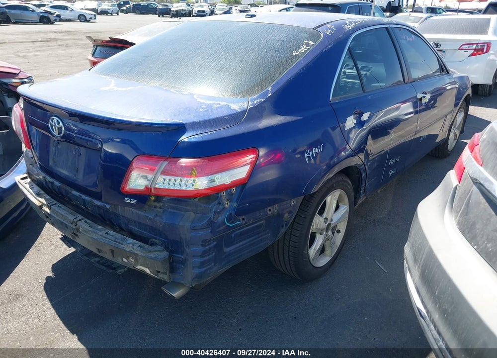 2011 TOYOTA CAMRY SE VIN: 4T1BF3EK9BU742150