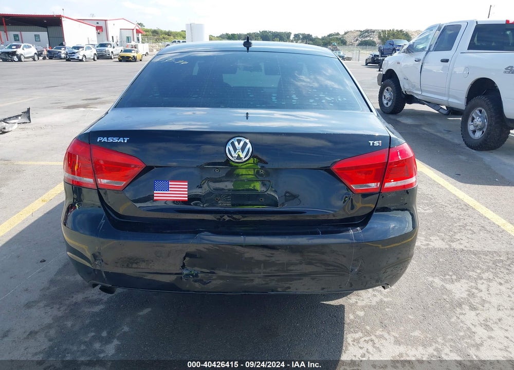 2015 VOLKSWAGEN PASSAT 1.8T WOLFSBURG EDITION VIN: 1VWAT7A31FC002499