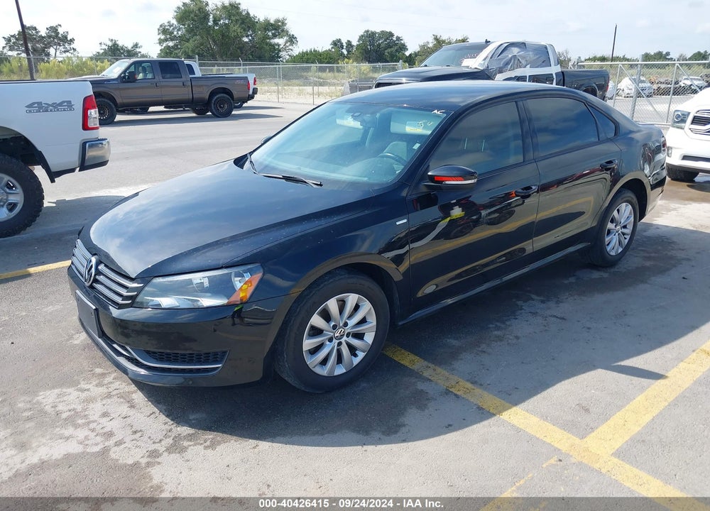 2015 VOLKSWAGEN PASSAT 1.8T WOLFSBURG EDITION VIN: 1VWAT7A31FC002499