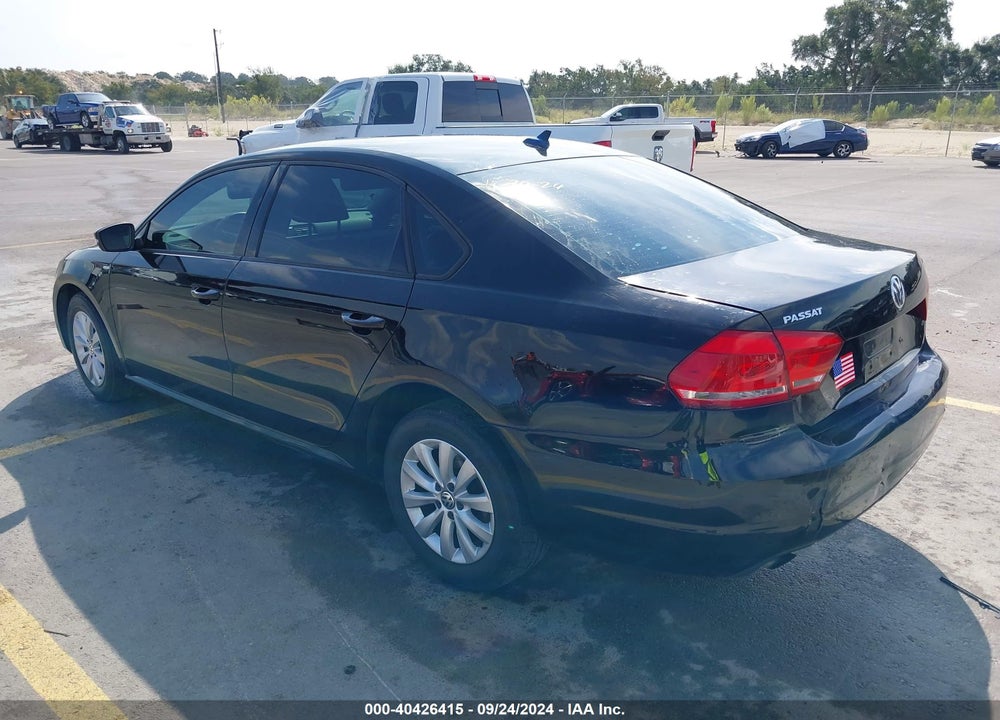 2015 VOLKSWAGEN PASSAT 1.8T WOLFSBURG EDITION VIN: 1VWAT7A31FC002499