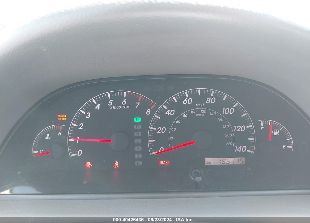 2005 TOYOTA CAMRY LE VIN: 4T1BE30K95U433096