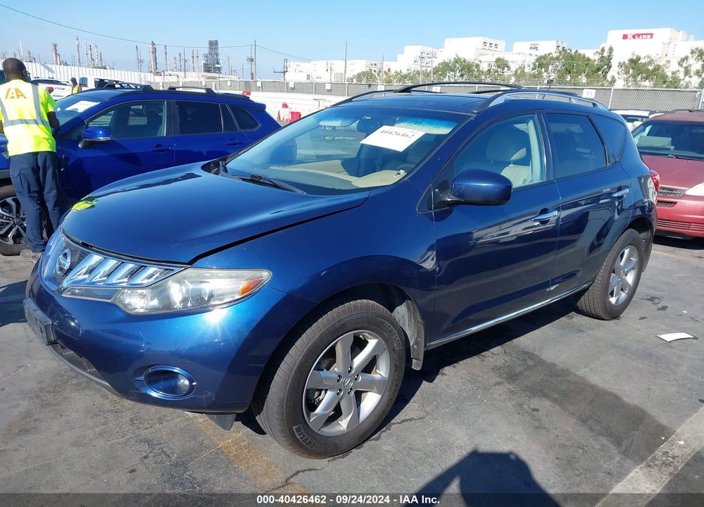 2009 NISSAN MURANO SL VIN: JN8AZ18U59W107082