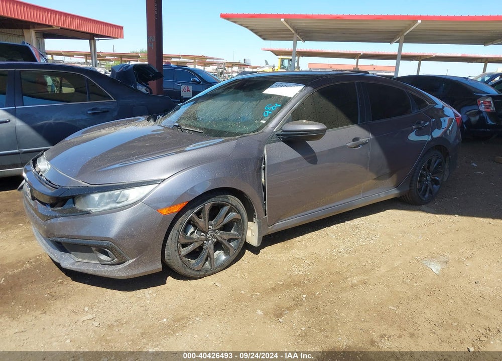 2019 HONDA CIVIC SPORT VIN: 19XFC2F8XKE051431