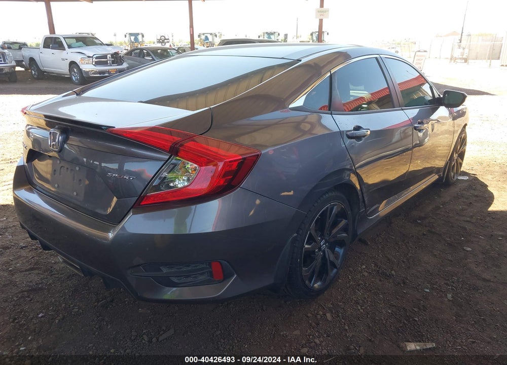 2019 HONDA CIVIC SPORT VIN: 19XFC2F8XKE051431