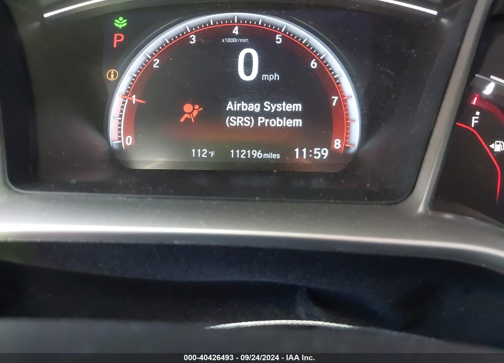 2019 HONDA CIVIC SPORT VIN: 19XFC2F8XKE051431
