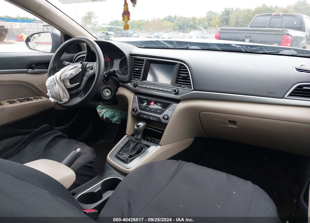 2017 HYUNDAI ELANTRA SE VIN: KMHD84LF9HU061512
