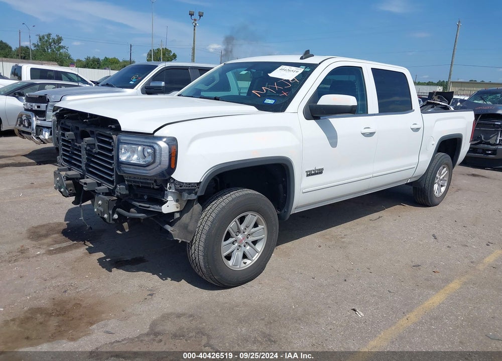 2018 GMC SIERRA 1500 SLE VIN: 3GTP1MEH0JG117284