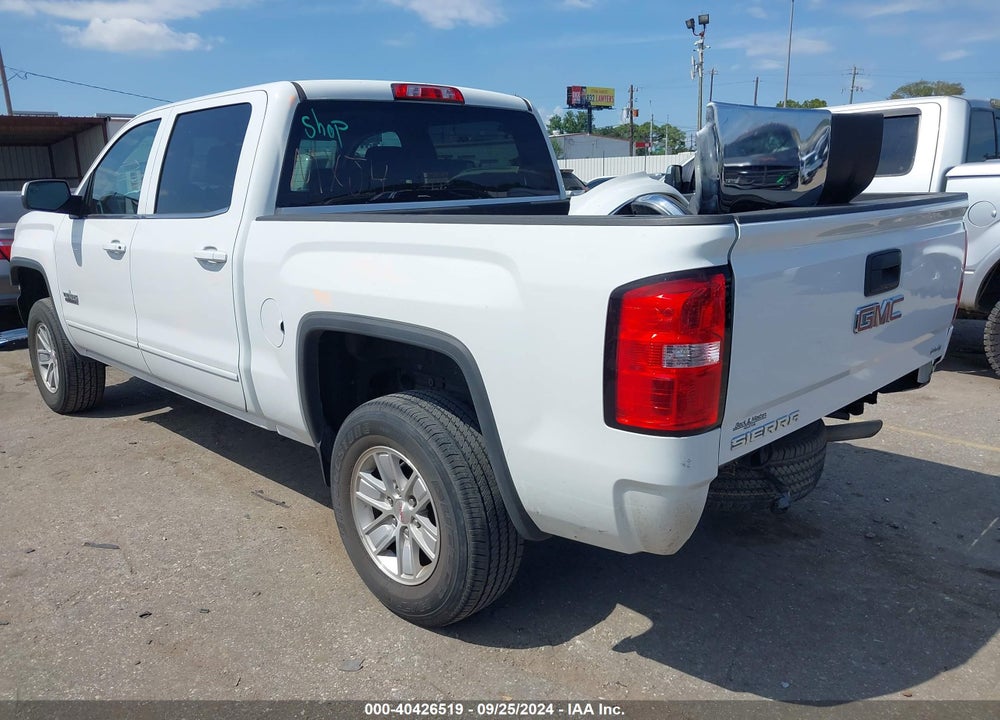 2018 GMC SIERRA 1500 SLE VIN: 3GTP1MEH0JG117284
