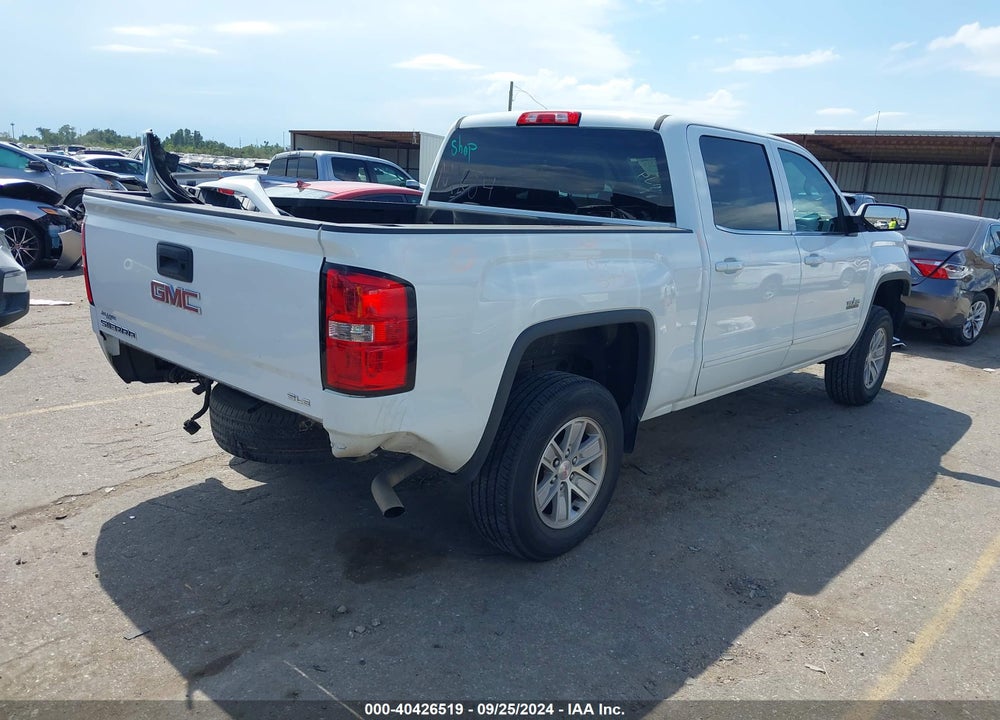 2018 GMC SIERRA 1500 SLE VIN: 3GTP1MEH0JG117284