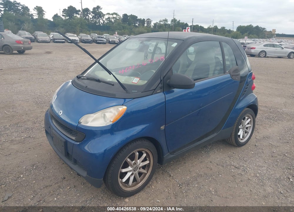 2010 SMART FORTWO PASSION/PURE VIN: WMEEJ3BA8AK362529
