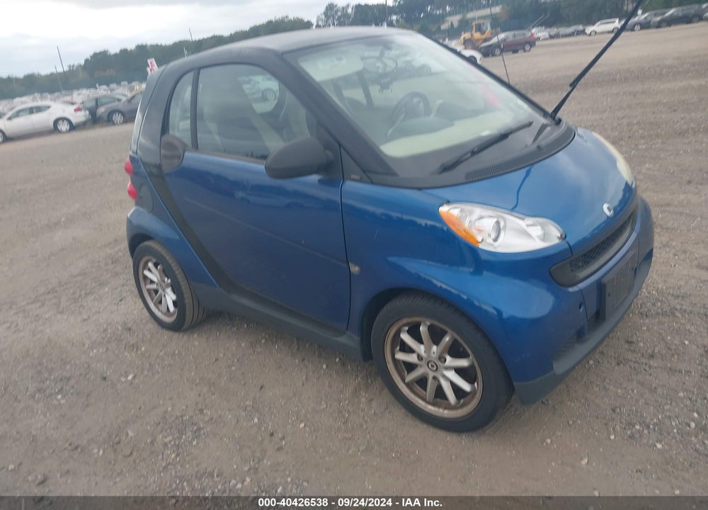 2010 SMART FORTWO PASSION/PURE VIN: WMEEJ3BA8AK362529